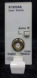 HP / Agilent 81654A Dual Fabry-Perot Laser Source, 1310nm & 1550nm